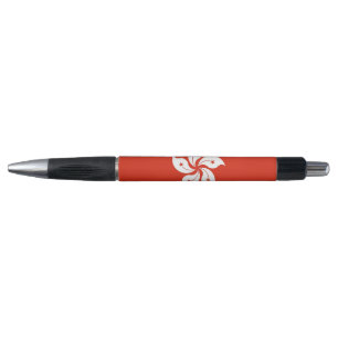 Patriotic Pen with flag of Hong Kong