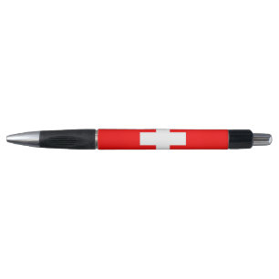 Patriotic Pen with flag of Switzerland