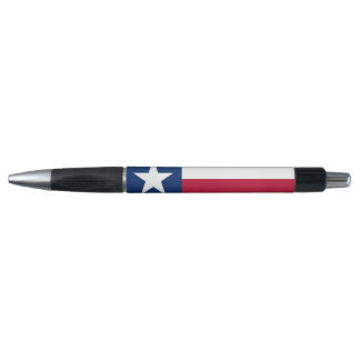 Patriotic Pen with flag of Texas, USA