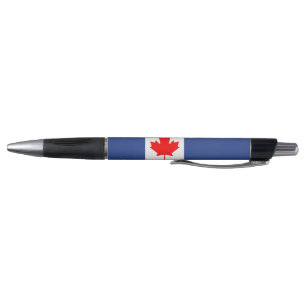 Patriotic Pen with flag of Toronto, Canada