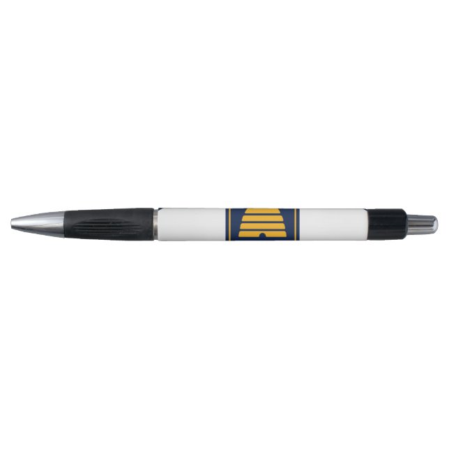 Patriotic Pen with flag of Utah State, USA (Front)