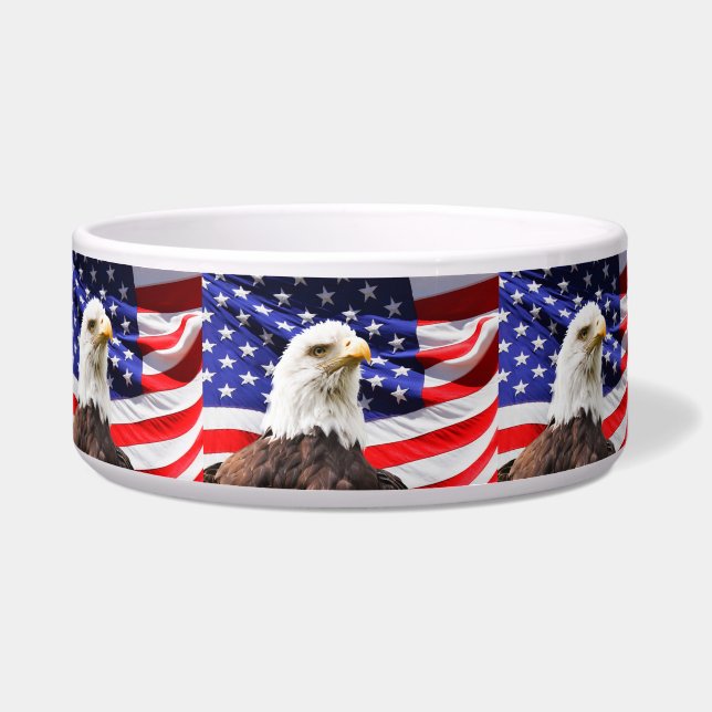 Patriotic Pet Bowl (Front)