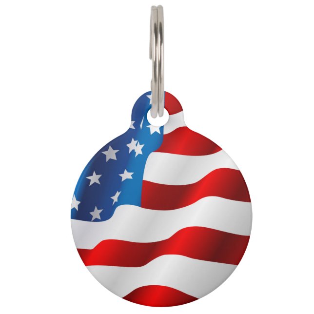 Patriotic Pet Tag (Front)