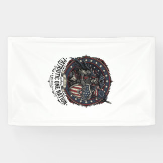 Patriotic Phantom Patriot Horror Monster Patriot 4 Banner