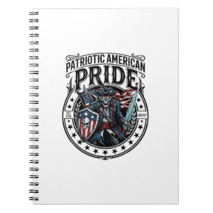 Patriotic Phantom Patriot Horror Monster Patriot 4 Notebook