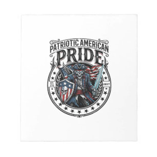 Patriotic Phantom Patriot Horror Monster Patriot 4 Notepad