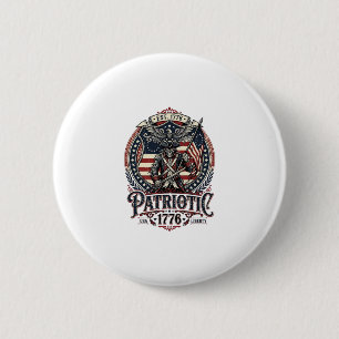 Patriotic Phantom Patriot Horror Monster Patriot I 6 Cm Round Badge