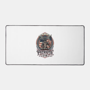 Patriotic Phantom Patriot Horror Monster Patriot I Desk Mat