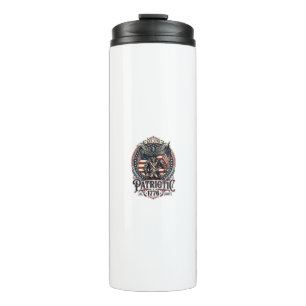 Patriotic Phantom Patriot Horror Monster Patriot I Thermal Tumbler