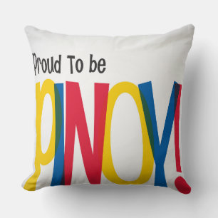 Patriotic Philippine Pinoy Cushion