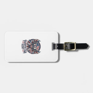 Patriotic Phoenix Hybrid Patriot Animal Hybrid Pat Luggage Tag