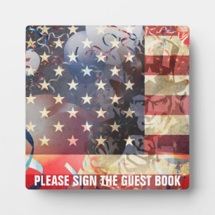 Patriotic  Plaque