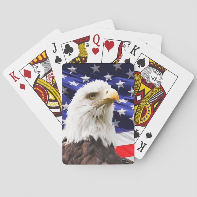 Patriotic Playing Cards (Back)