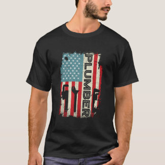 Patriotic Plumber 4Th Of July Plumber Plumber T-Shirt