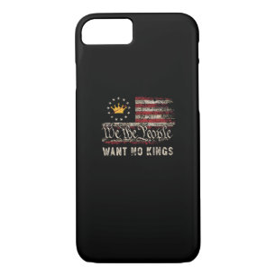 Patriotic Politics Protest No Kings In America Case-Mate iPhone Case