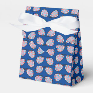 Patriotic PopArt Swirl Sunglasses Favour Box