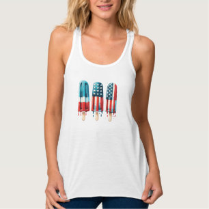 Patriotic Popsicles Singlet