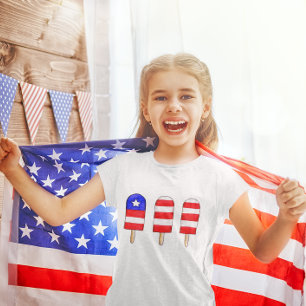 Patriotic Popsicles  T-Shirt