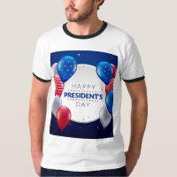 Patriotic Presidents Day T-Shirt Design