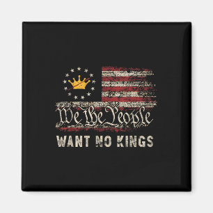 Patriotic Pro-democracy Protest June 14 No Kings I Magnet