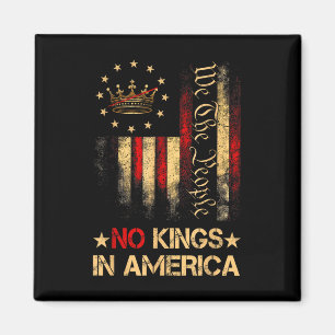 Patriotic Pro-democracy Protest June 14 No Kings I Magnet
