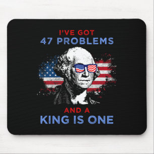 Patriotic Pro-democracy Protest June 14 No Kings I Mouse Pad