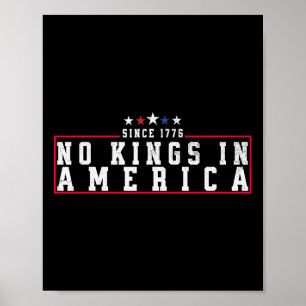 Patriotic Pro-democracy Protest June 14 No Kings I Poster