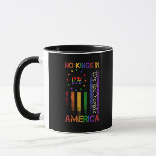 Patriotic Protest No Kings In America Mug