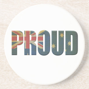 Patriotic Proud Australian Coaster
