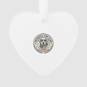 Patriotic Pup Club Patriotic Patriotic Pet Breed V Ornament