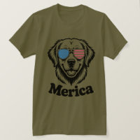 "Patriotic Pup in Shades – 4th of July Dog Pride!"