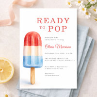 Patriotic Ready To Pop Popsicle Baby Shower