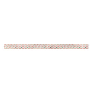 Patriotic Red White Blue Christmas Snow Ribbon Satin Ribbon