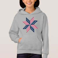 Patriotic Red White Blue Native Stars Stripes