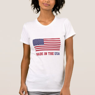 Patriotic Red White Blue Stars And Stripes Flag T-Shirt