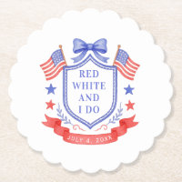 Patriotic Red White & I Do Bridal Shower