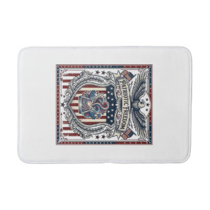 Patriotic Resin Bath Mat