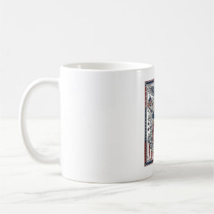 Patriotic Resin Coffee Mug