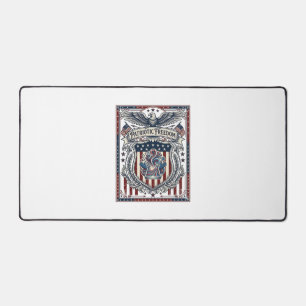 Patriotic Resin Desk Mat