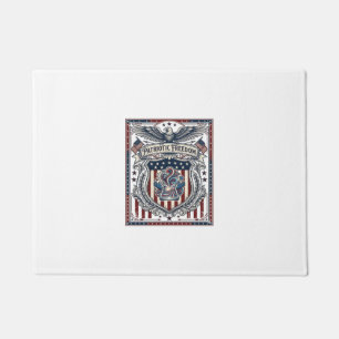 Patriotic Resin Doormat