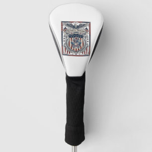 Patriotic Resin Golf Head Cover