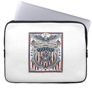 Patriotic Resin Laptop Sleeve