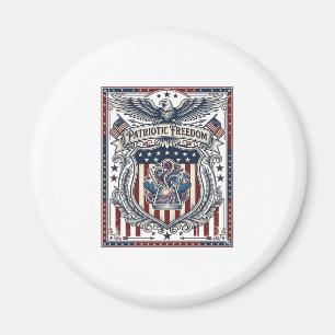 Patriotic Resin Magnet