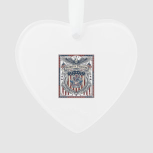 Patriotic Resin Ornament