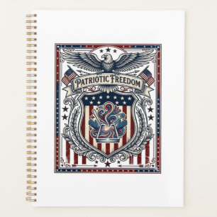 Patriotic Resin Planner
