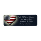 Patriotic Return Labels