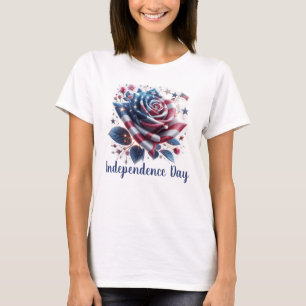 Patriotic Rose T-Shirt