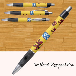 Patriotic Scotland Pen, Rampant Lion Scottish Flag