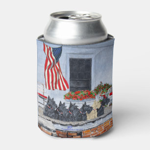 Patriotic Scottish Terriers Can Cooler