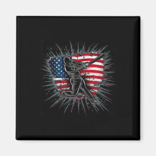 Patriotic Sell 4th Of July Us American Flag Boys V Magnet